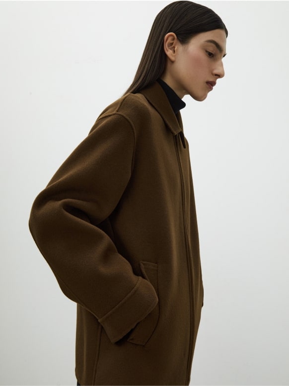 Wool-cashmere coats