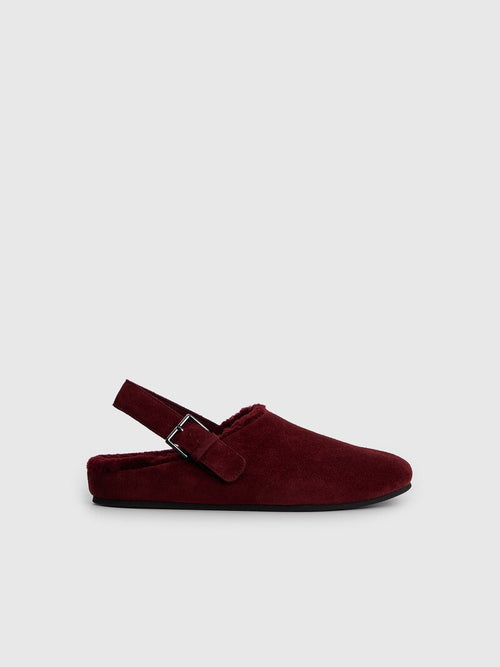 Shearling mules