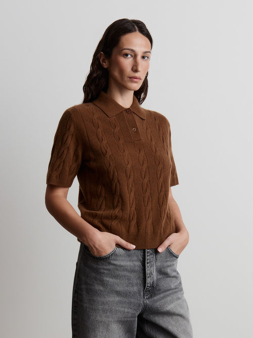 Preppy cashmere jumper
