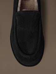 Geneva shearling loafers