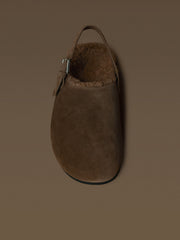 Shearling mules