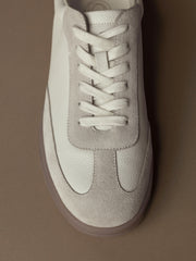 Leather sneakers