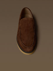 Suede loafers