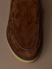 Suede loafers