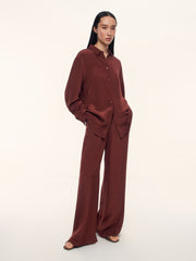 Mulberry silk trousers