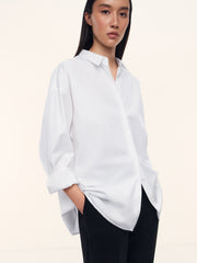 Cotton-lyocell shirt
