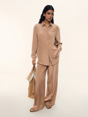 Mulberry silk trousers