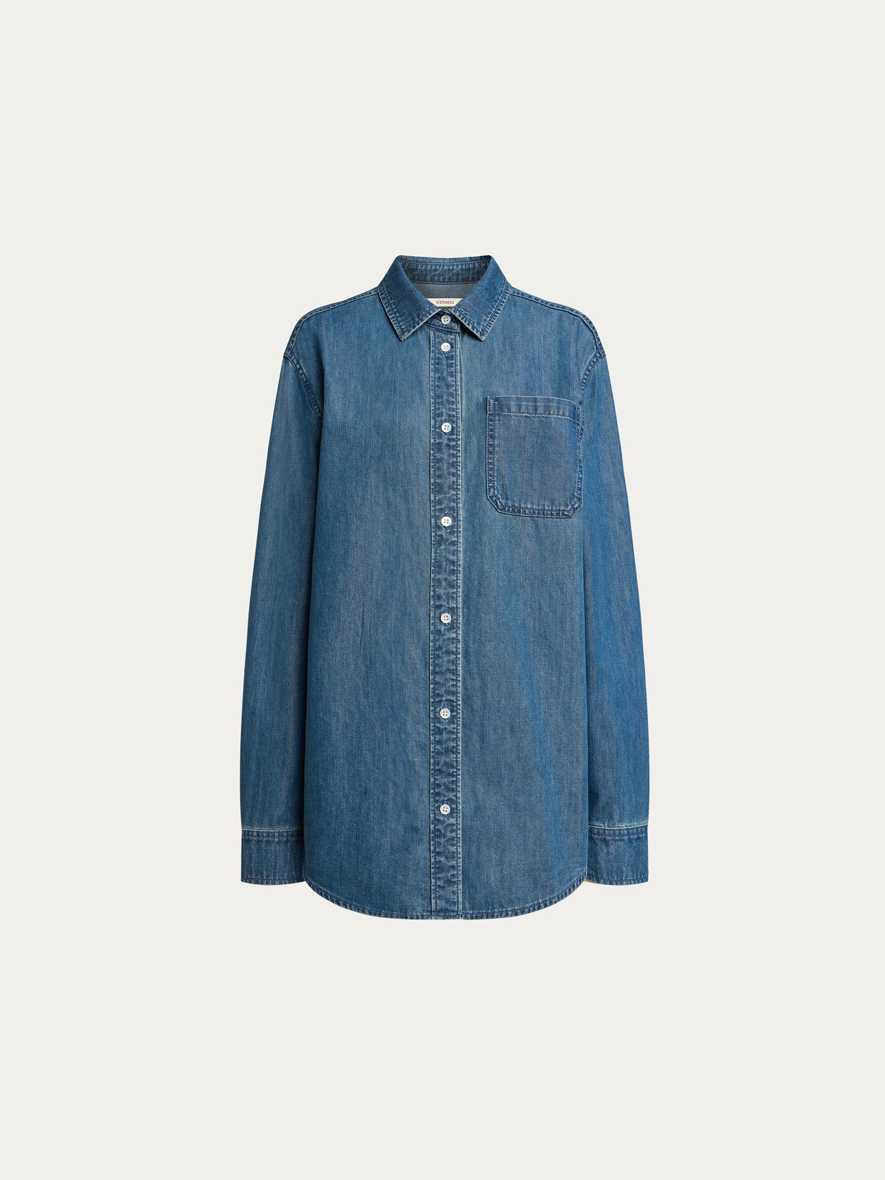 Lightweight denim shirt