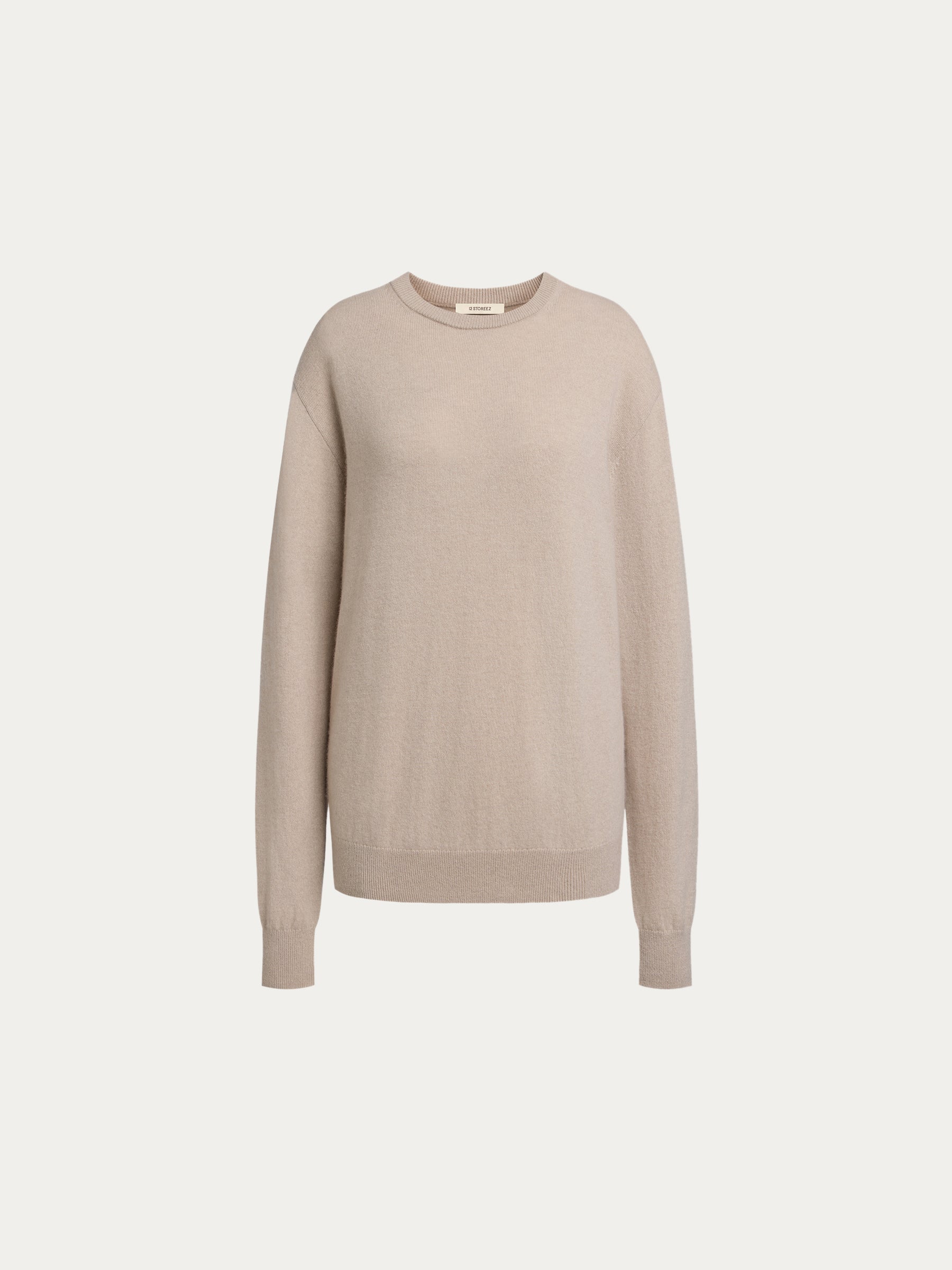 Cashmere crew neck jumper