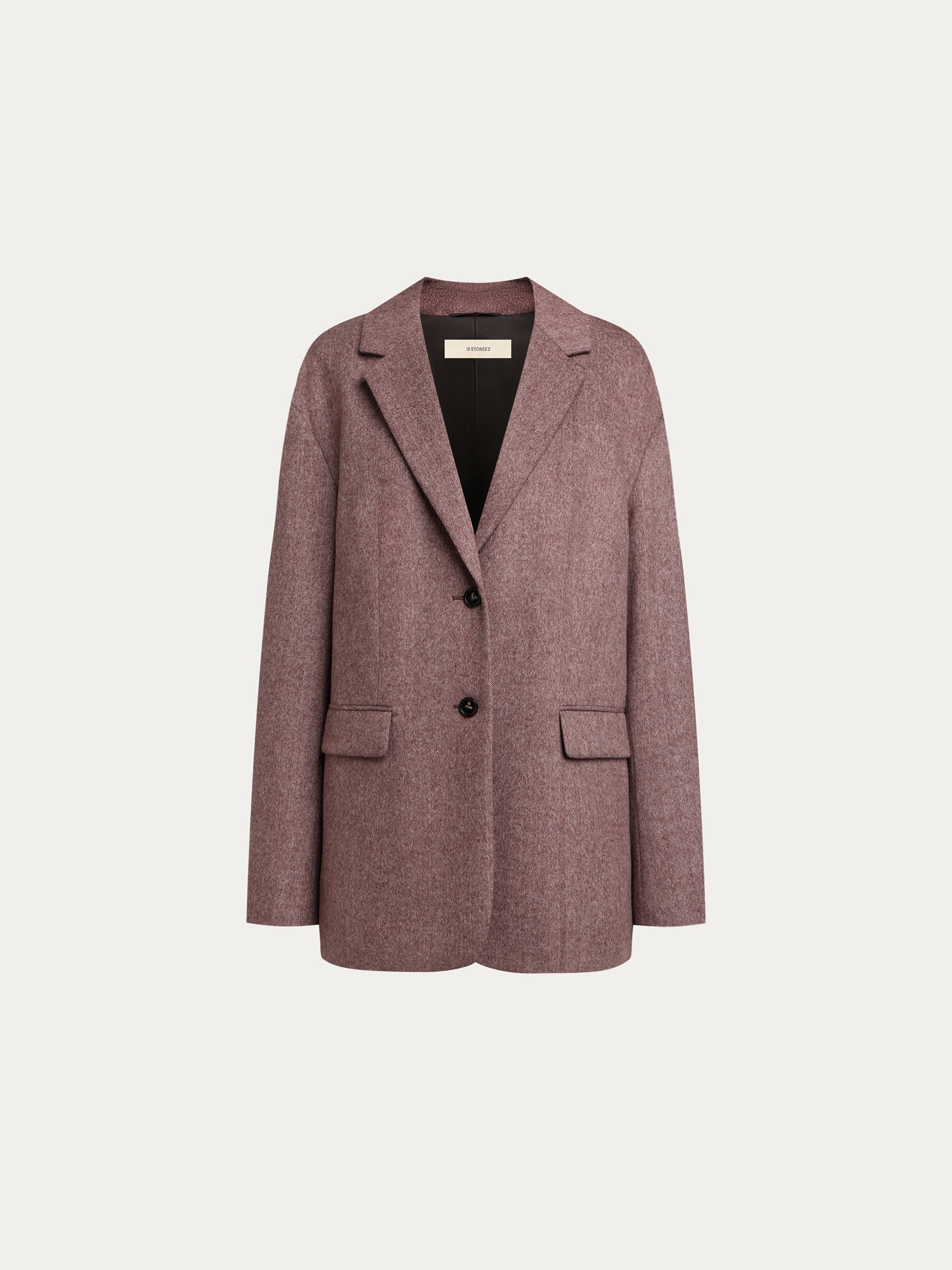 Wool-cashmere blazer