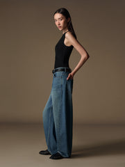 Viscose-wool tank top