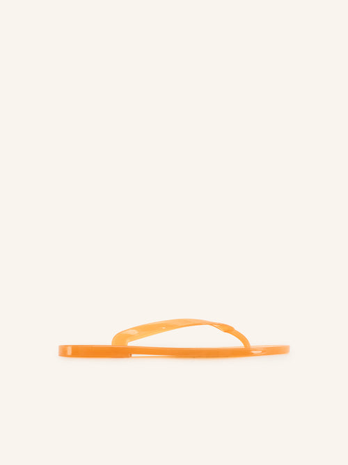 Obsidian thong sandals