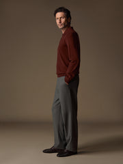 Cashmere polo jumper
