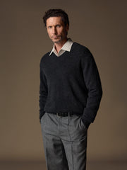 Wool-cashmere jumper