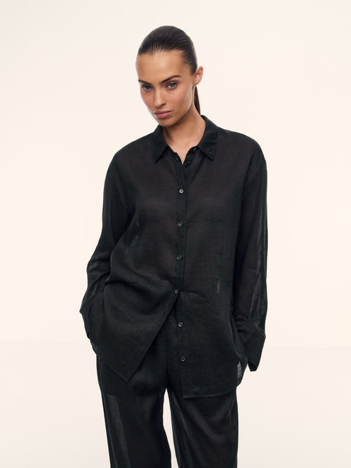 قميص ميكونوس من قماش راميه