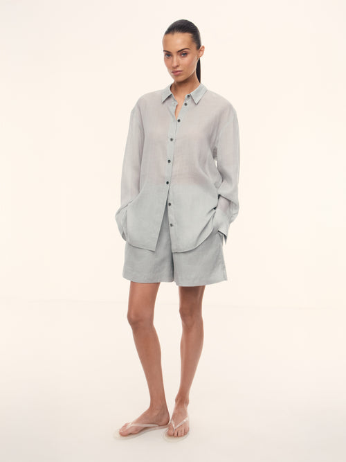 Mykonos ramie shorts