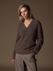 Agnes cashmere-silk jumper