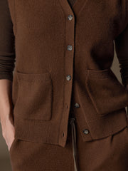 Cashmere vest