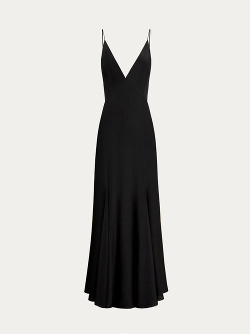 Silk chiffon dress