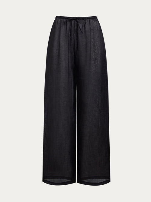 Ramie trousers