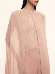 Rare Rose cape dress