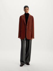 Soft wool blazer
