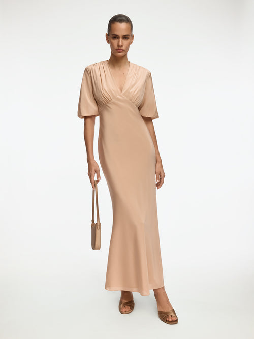 فستان مادلين من حرير ميلبري