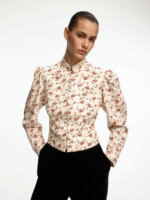 جاكيت ناستينكا من الصوف والحرير