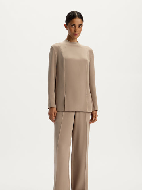 Mulberry silk blouse