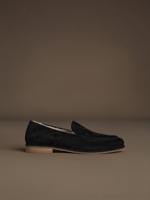 Geneva shearling loafers