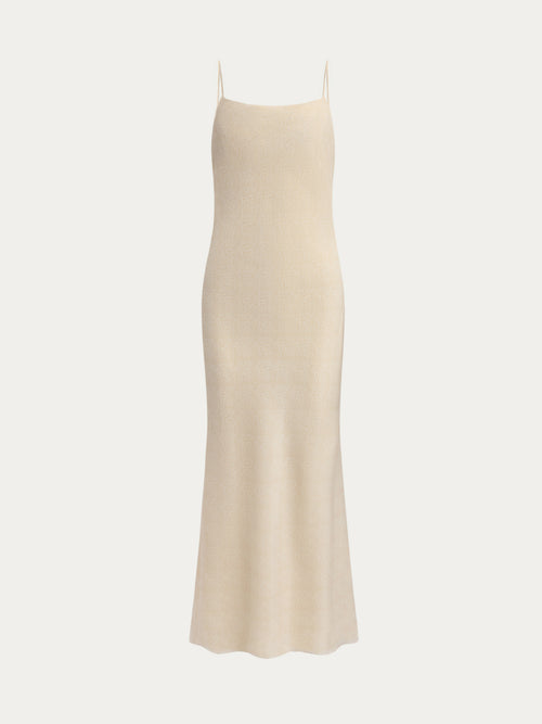 Silk chiffon dress