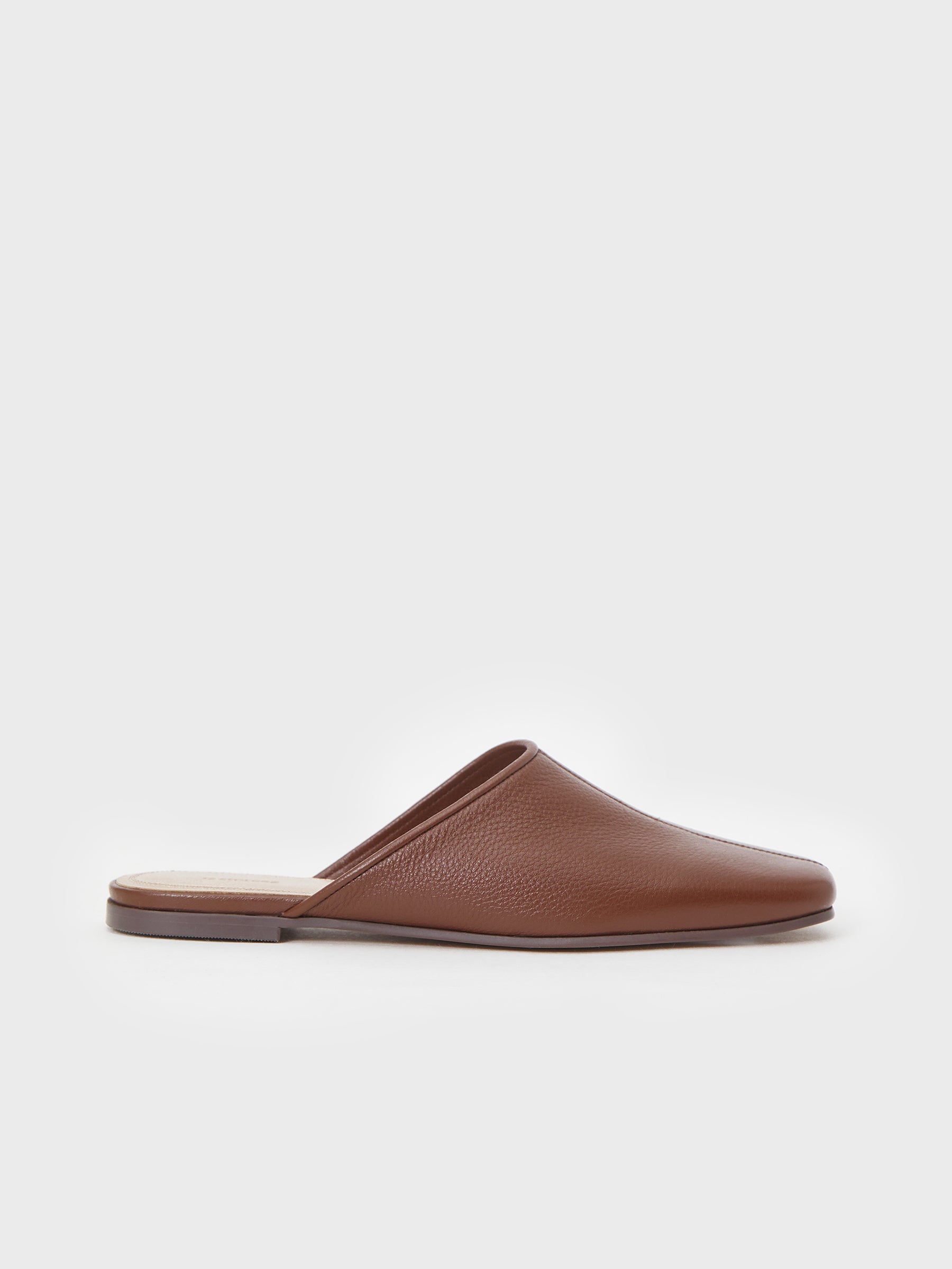 Soft clearance leather mules