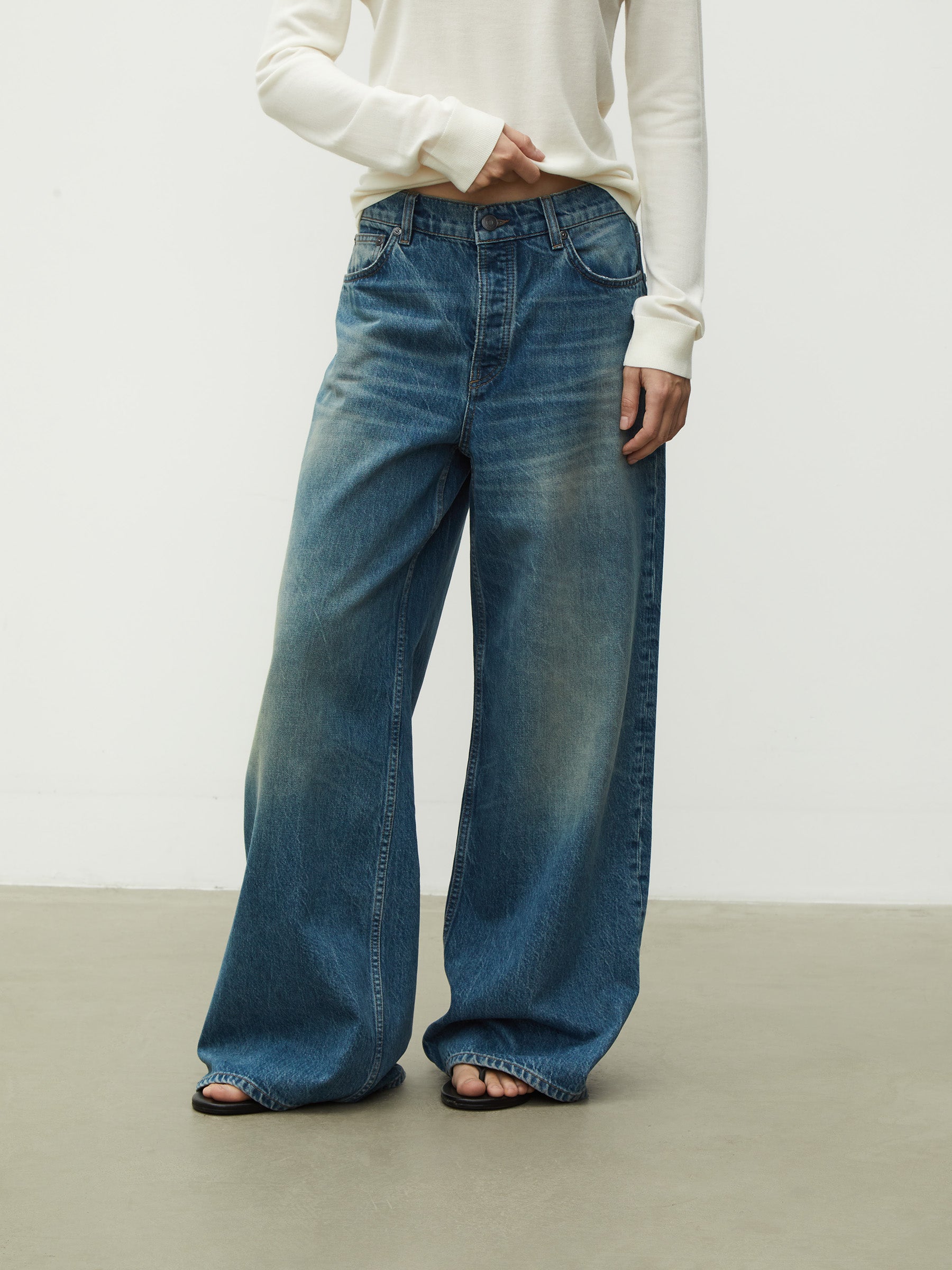 Wide leg Candiani jeans 431