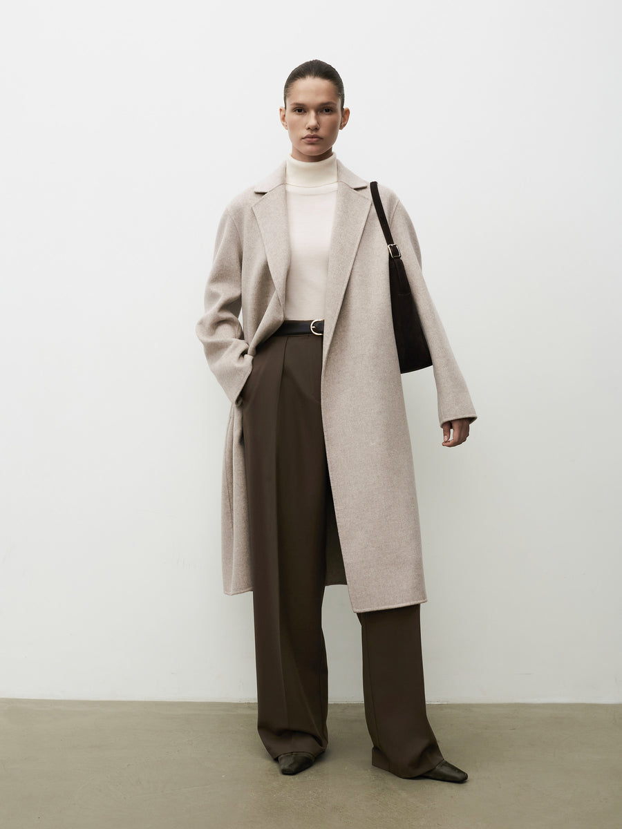 Belted merino coat – 12 STOREEZ