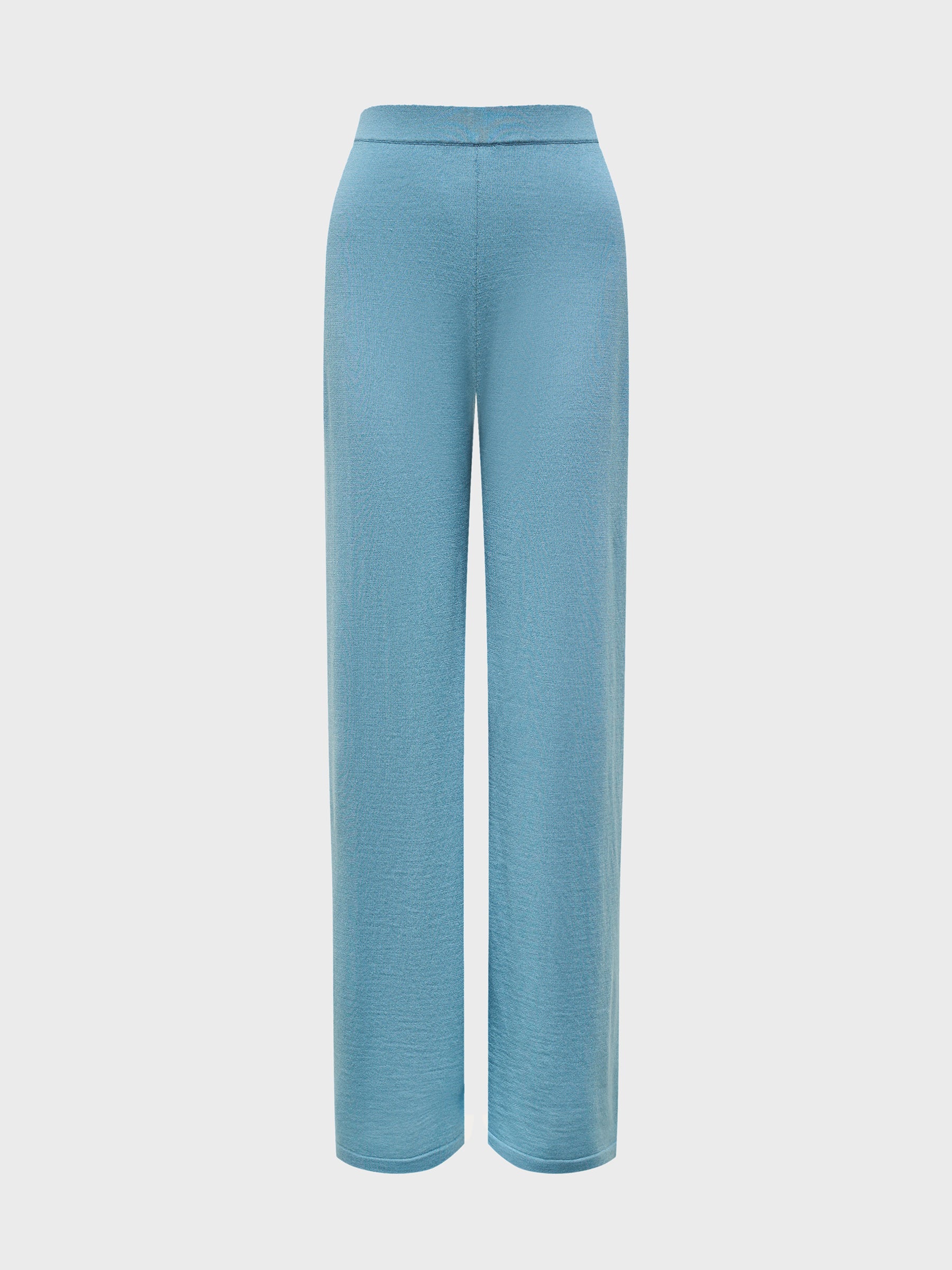 Merino-silk trousers