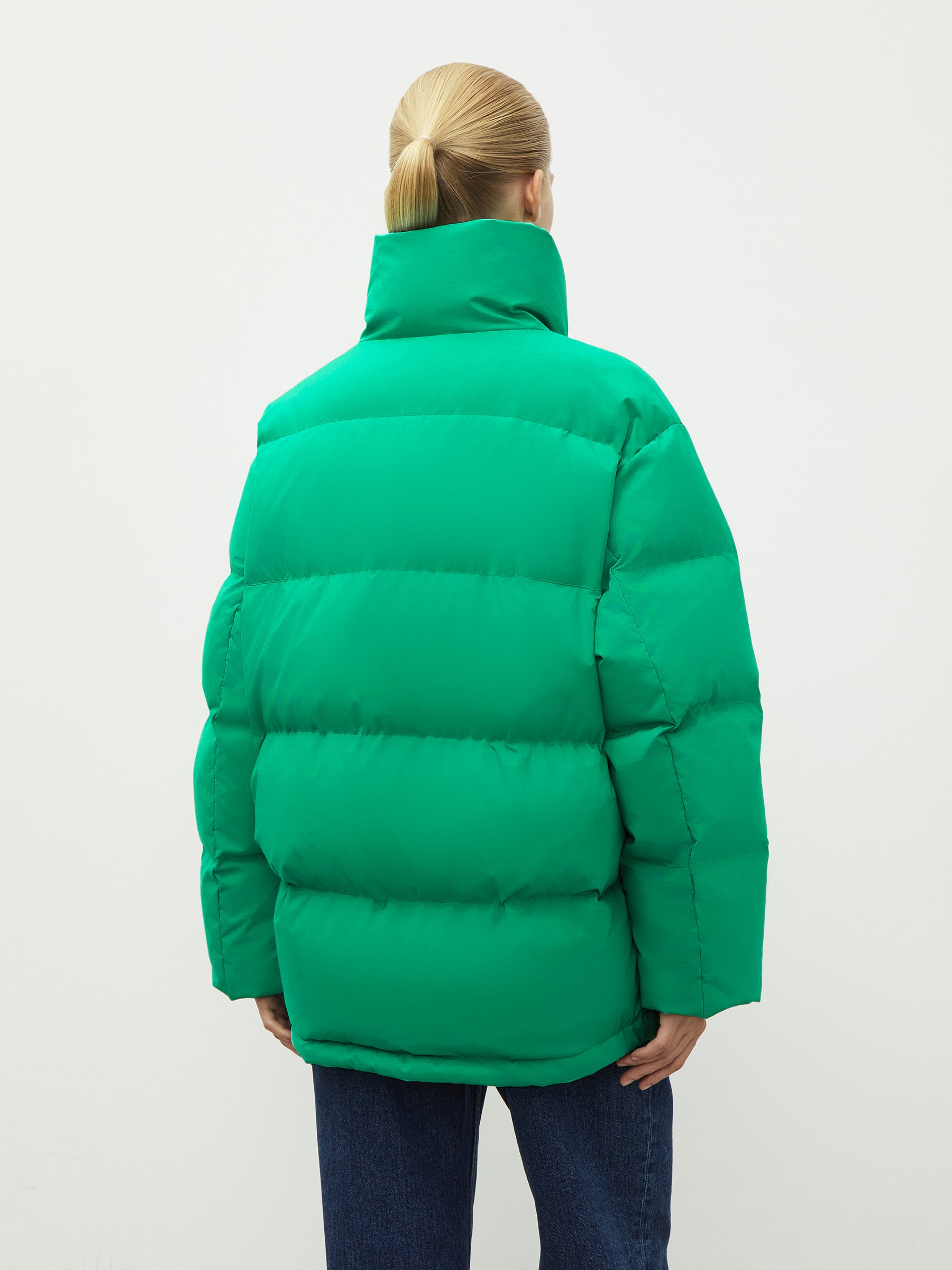 Oversized down jacket