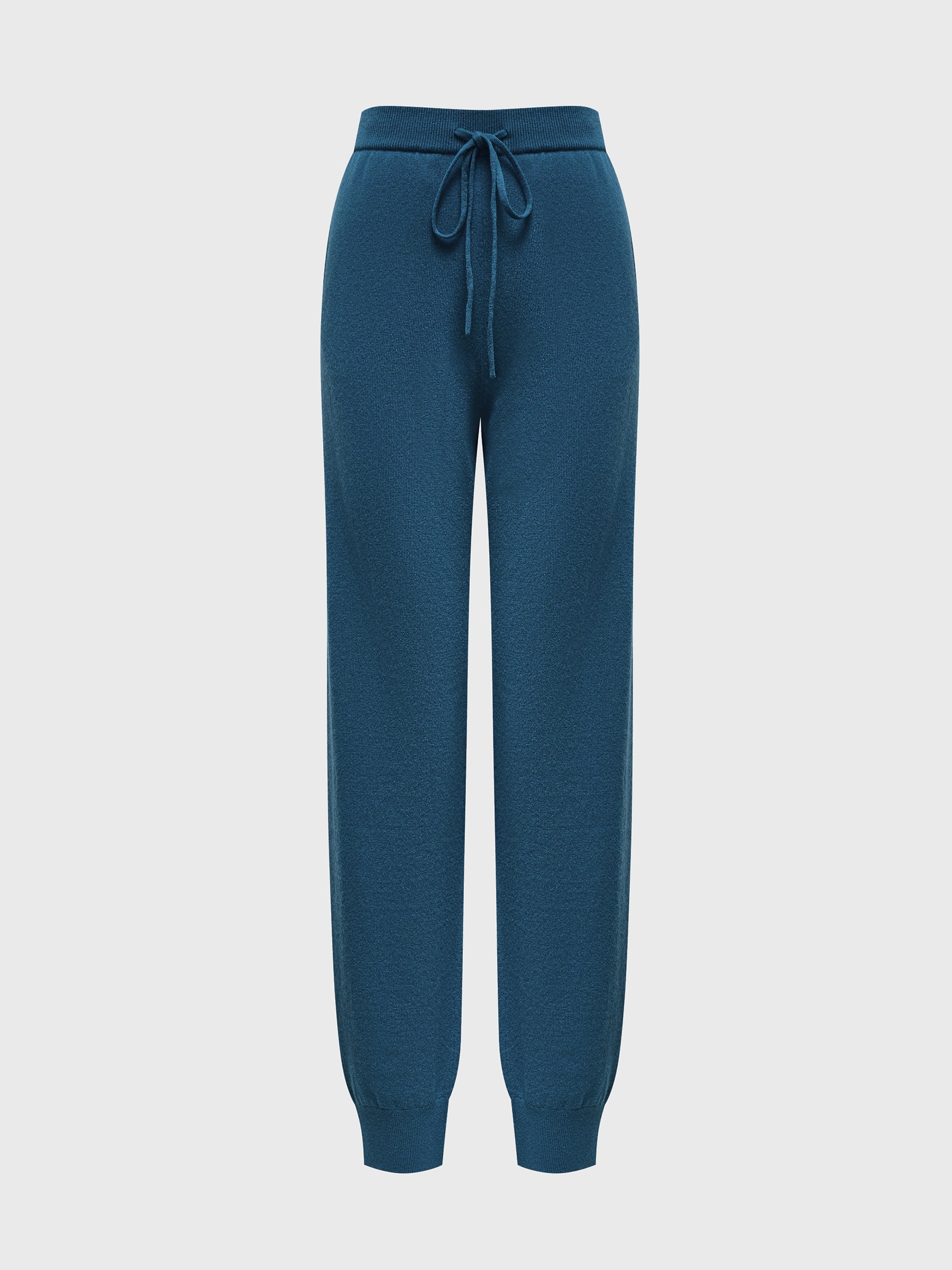 Wool-cashmere joggers