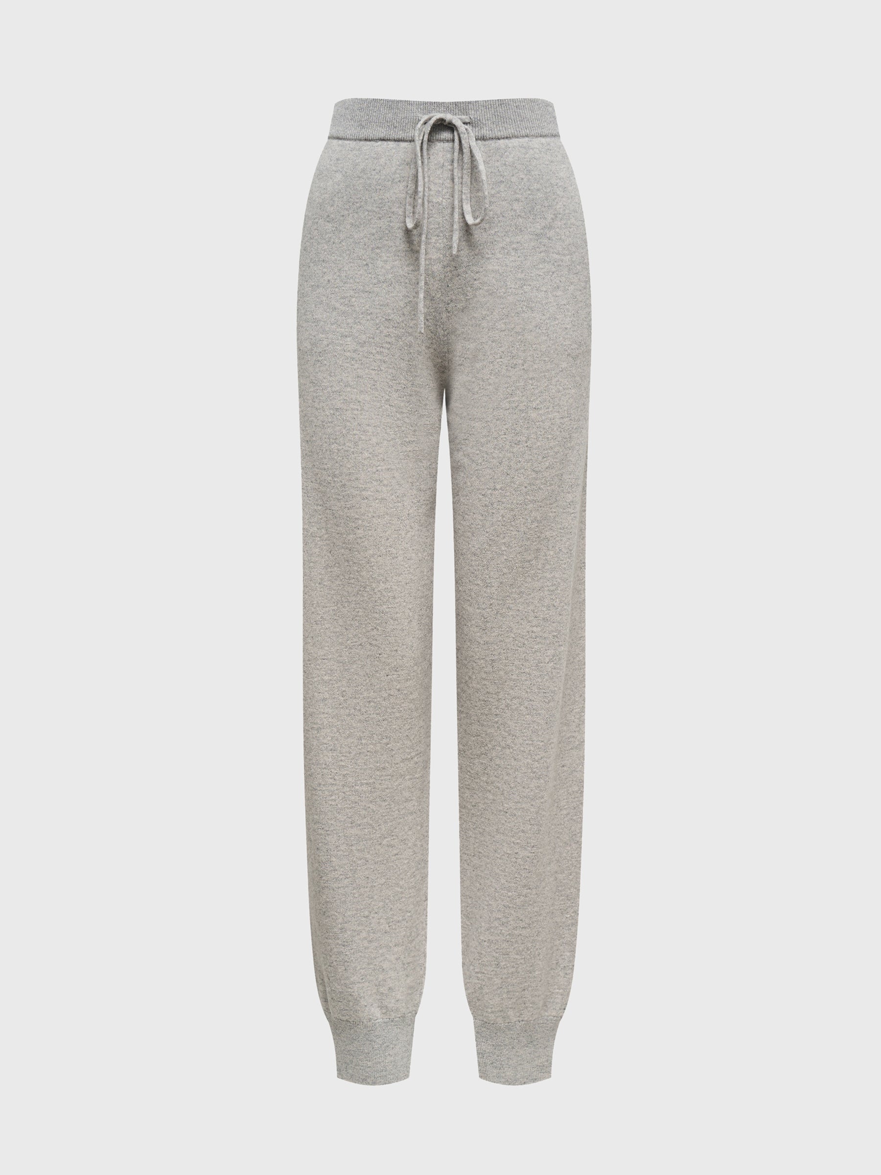 Wool-cashmere joggers