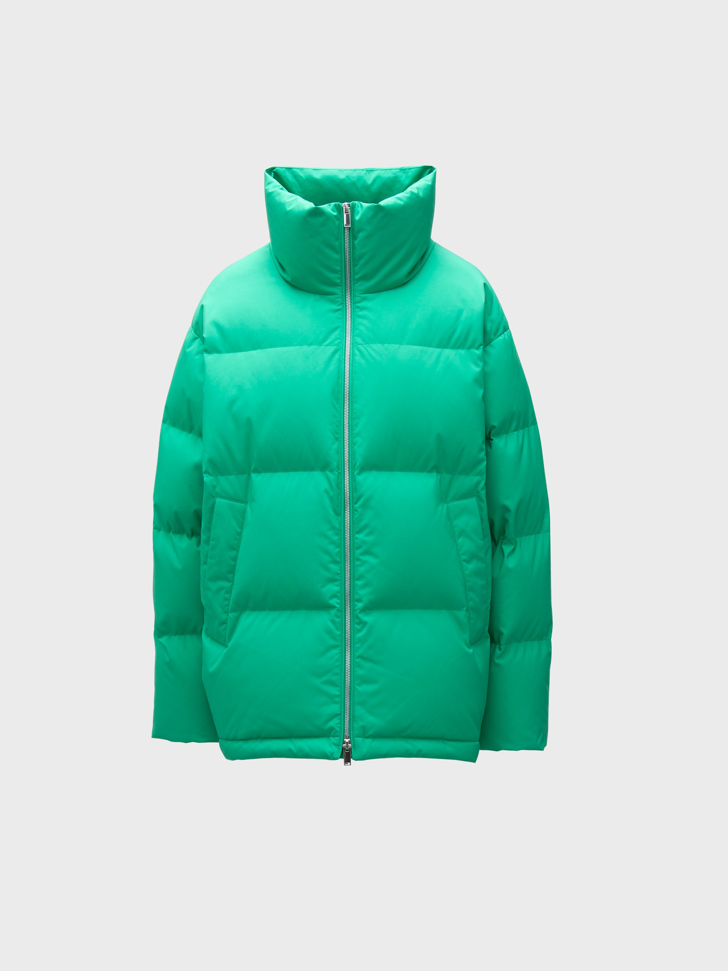 Oversized down jacket