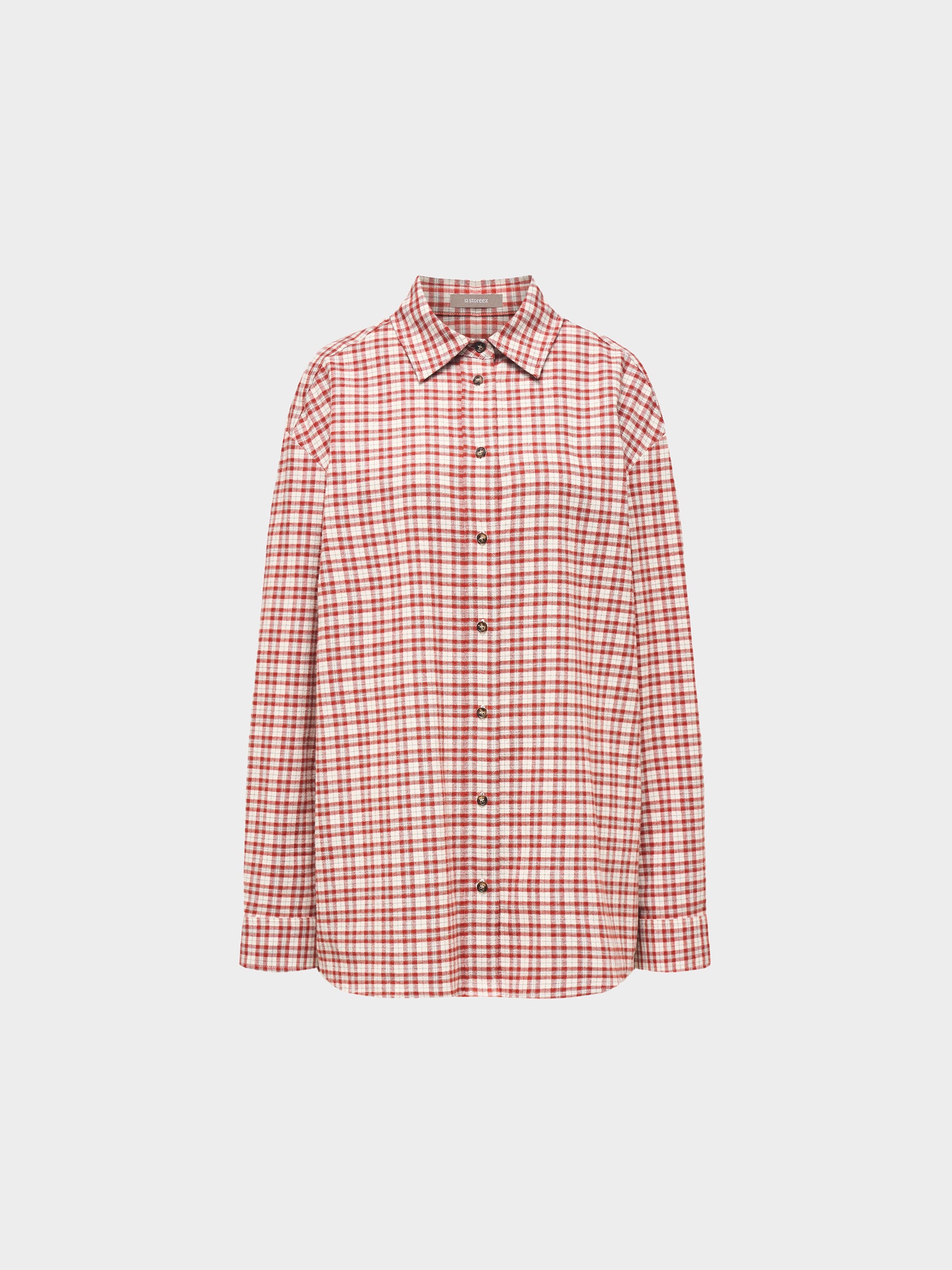 Cotton flannel shirt