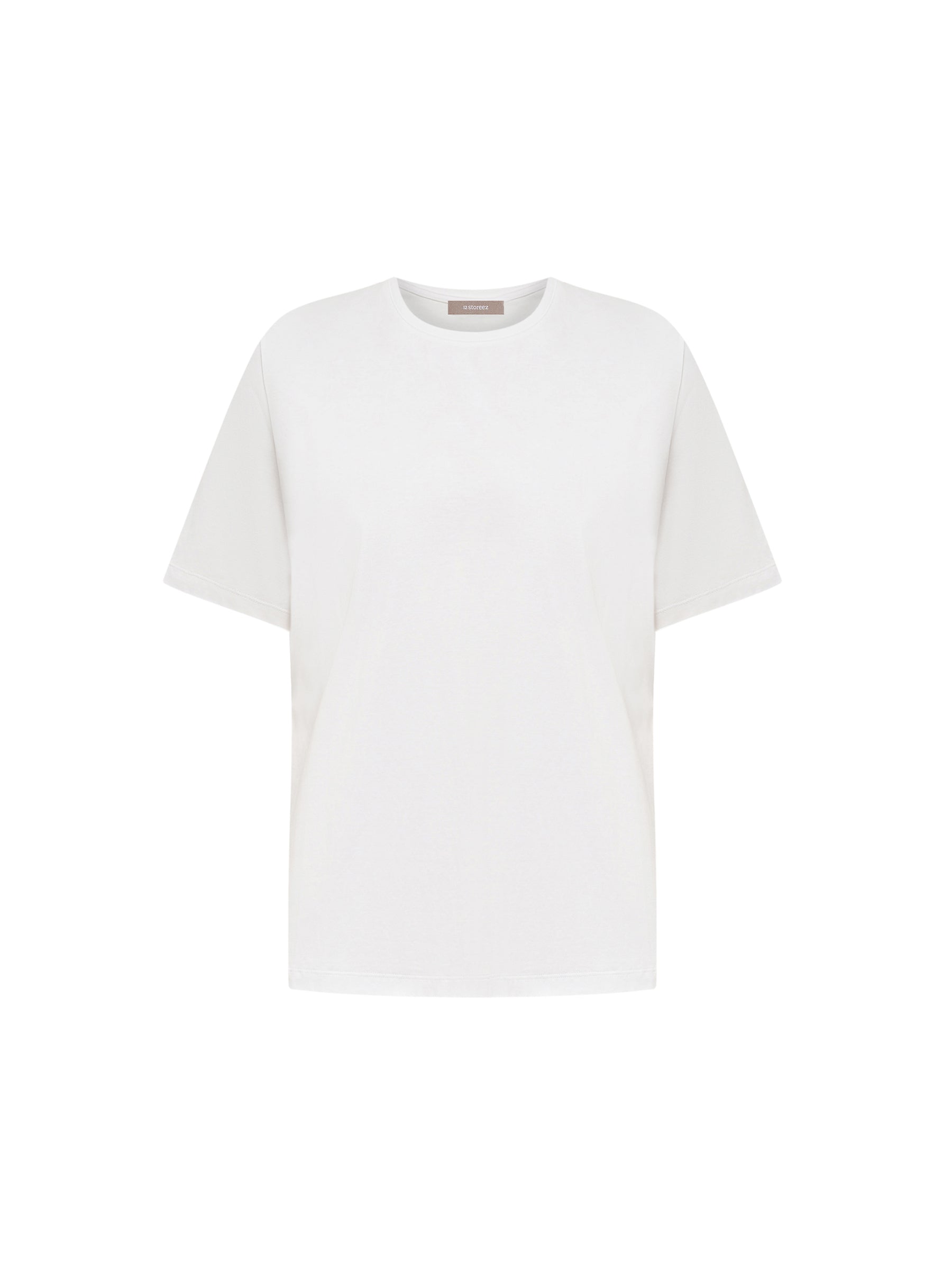 Mercerised cotton T-shirt