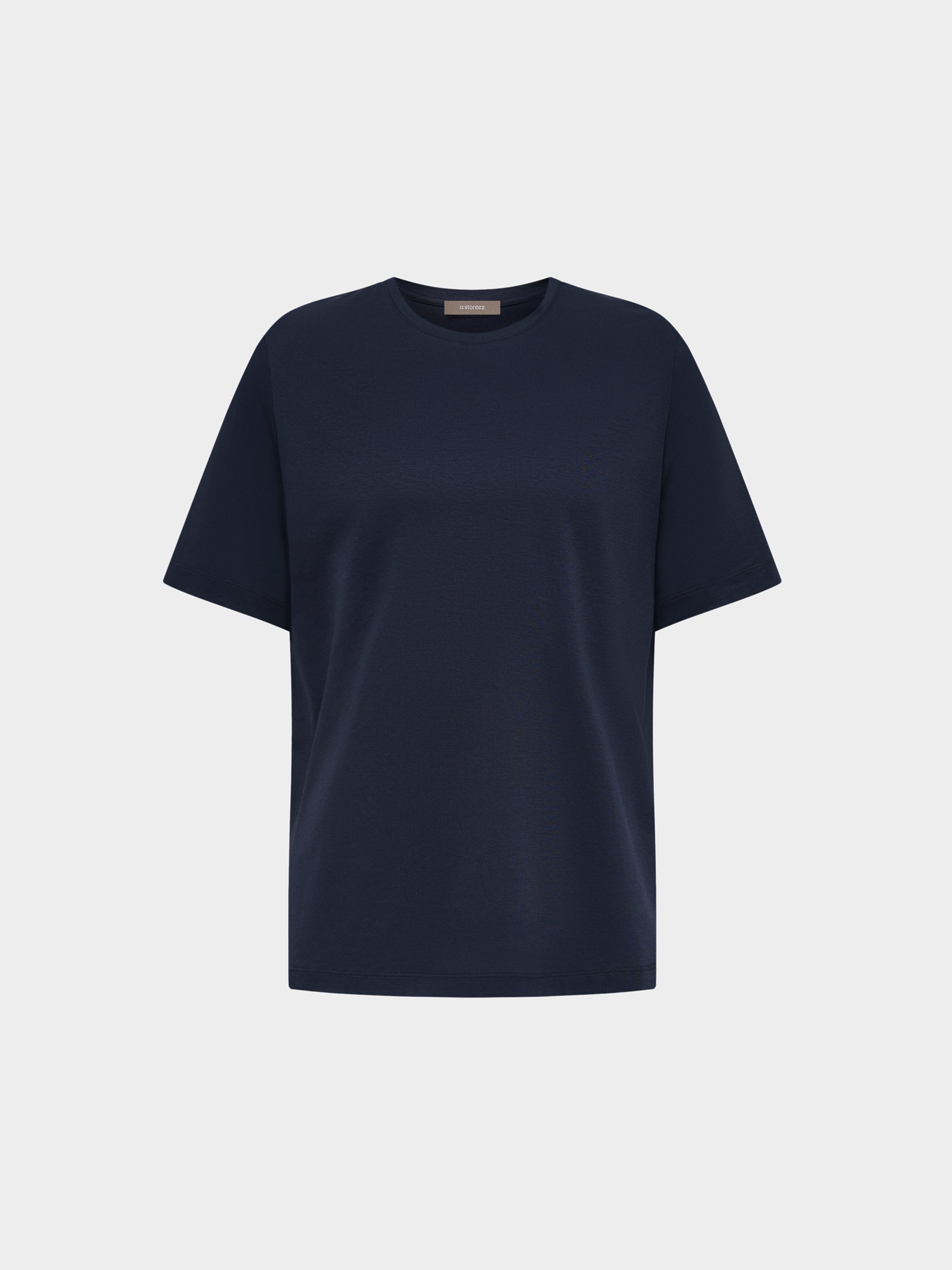 Mercerised cotton T-shirt