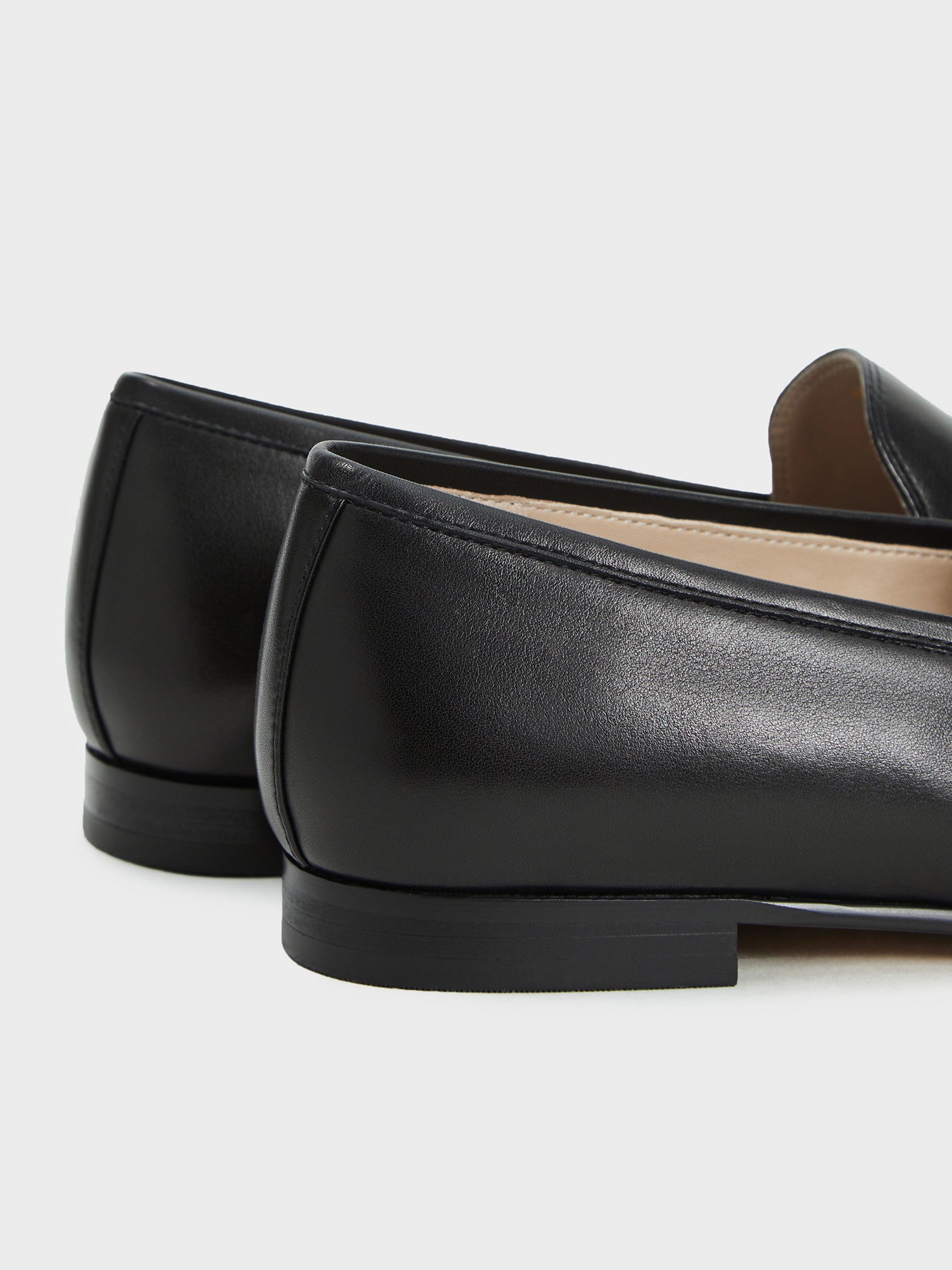 Leather loafers