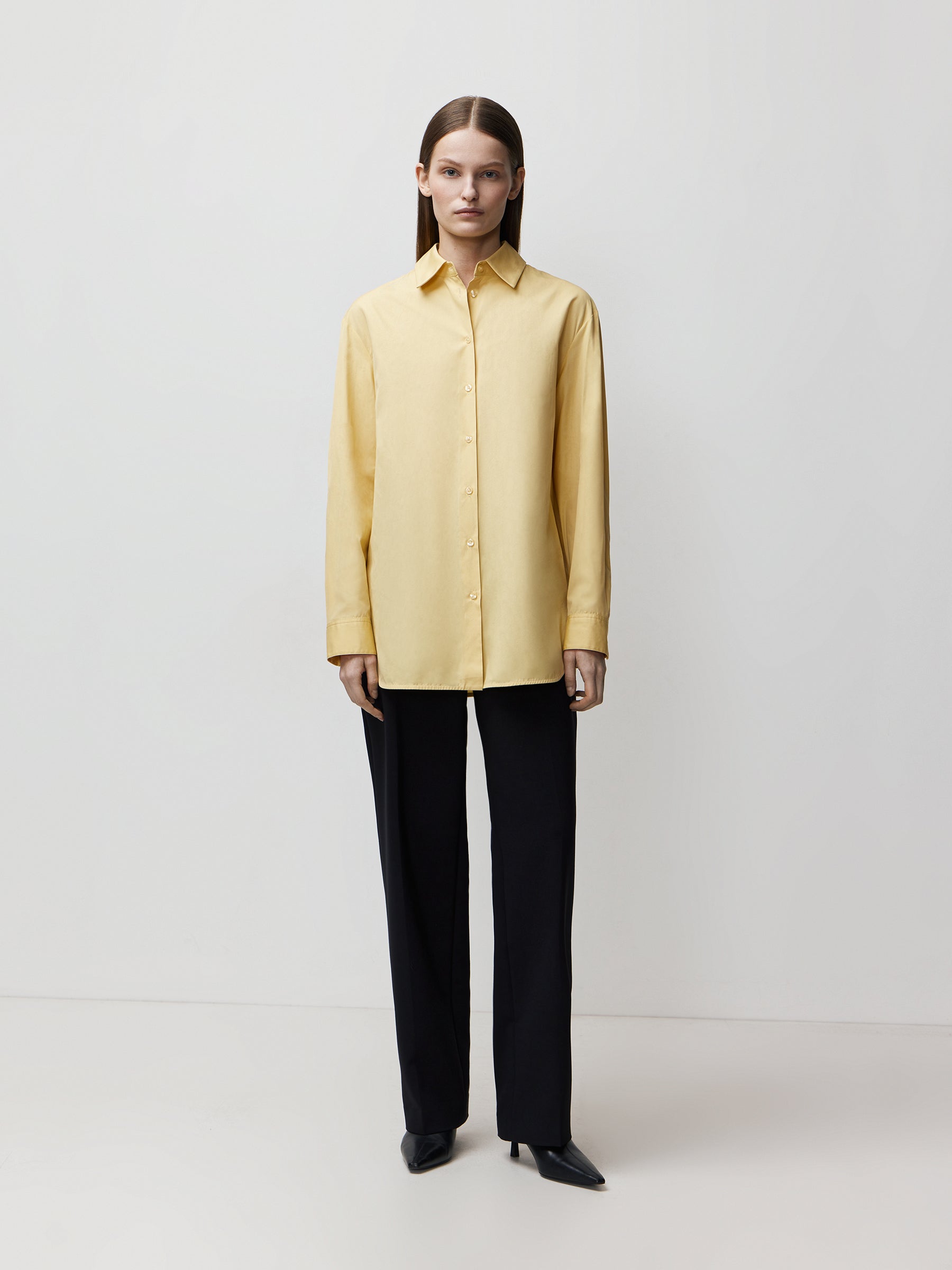 Cotton-lyocell shirt