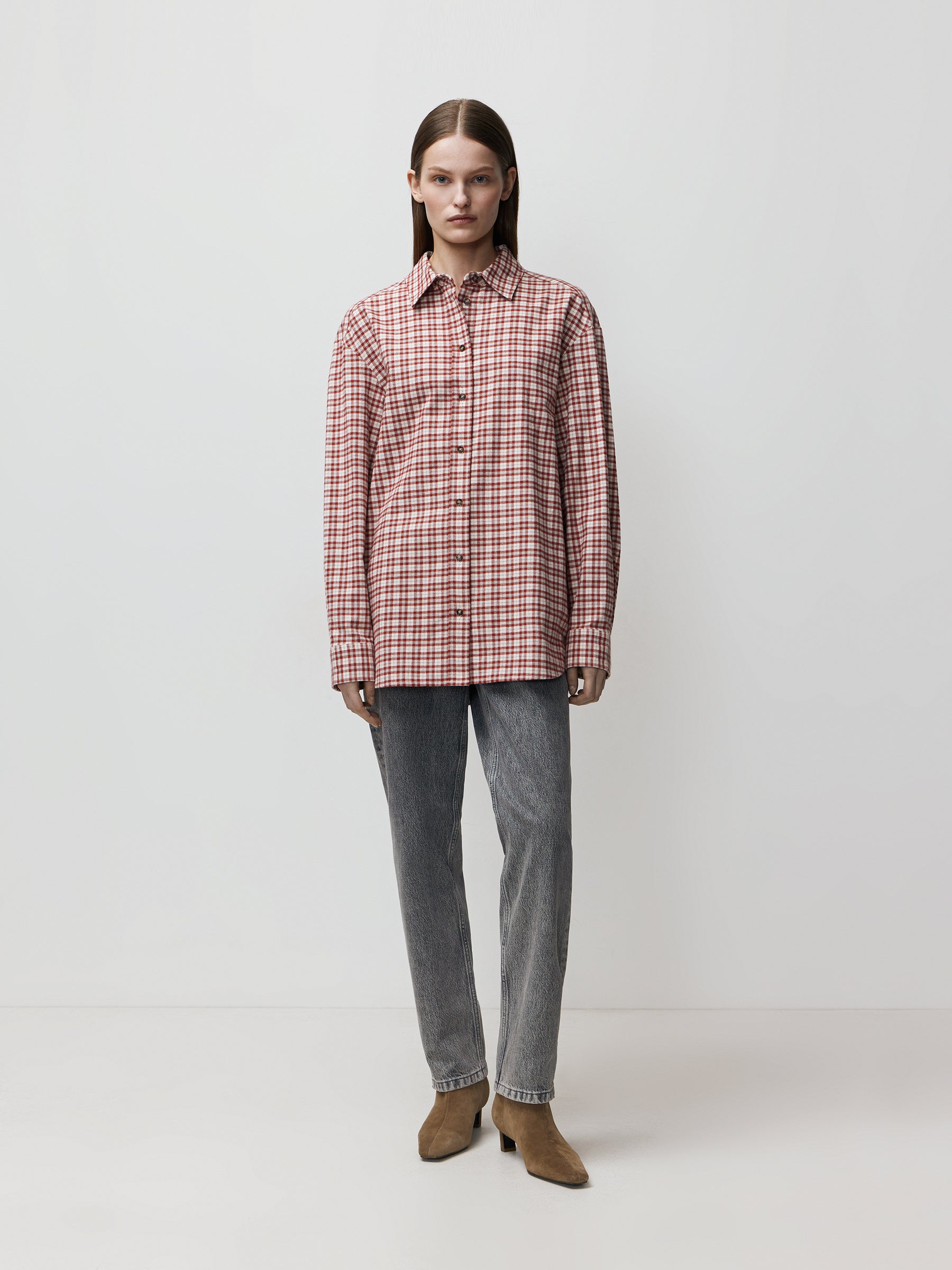 Cotton flannel shirt