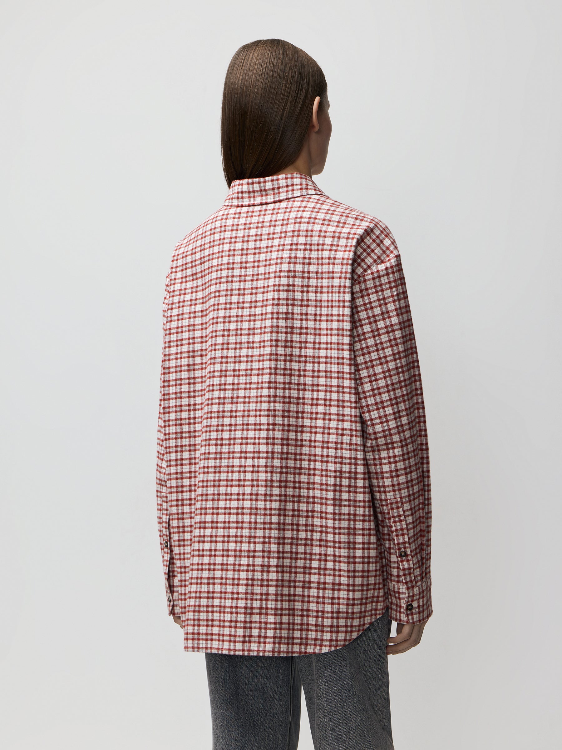 Cotton flannel shirt