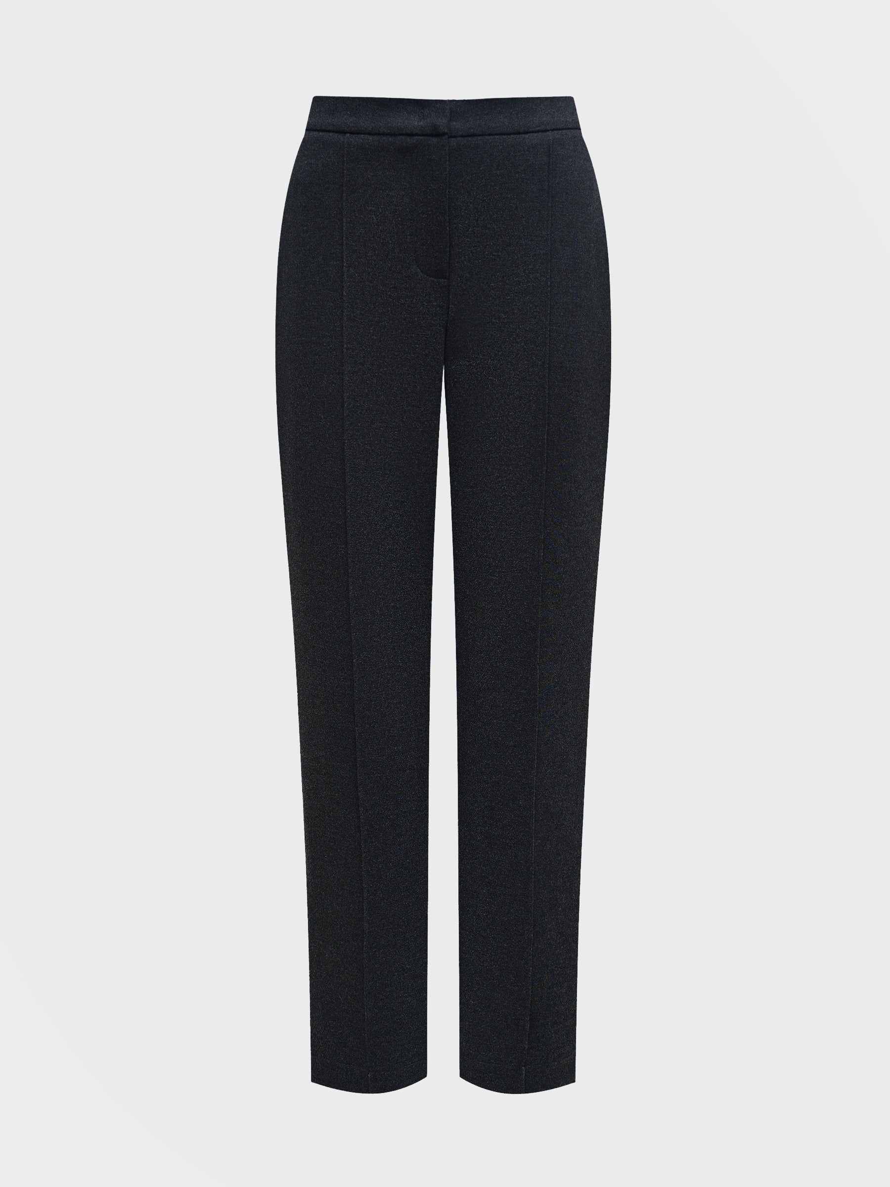 Slim fit jersey trousers