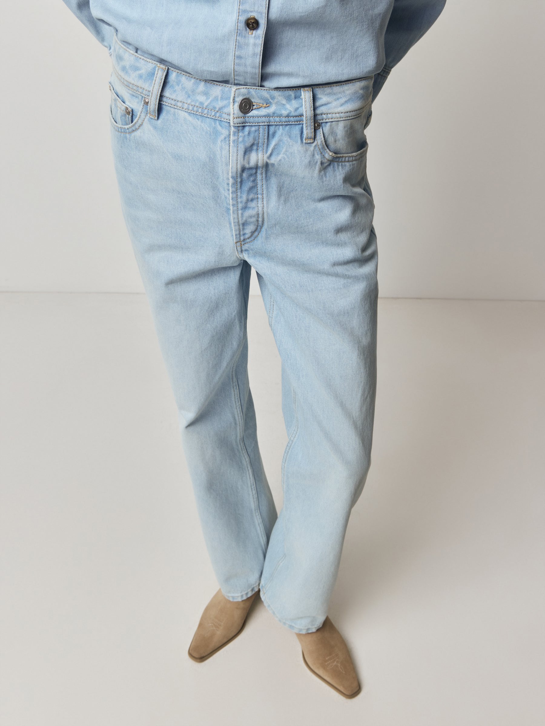 Straight leg jeans 323
