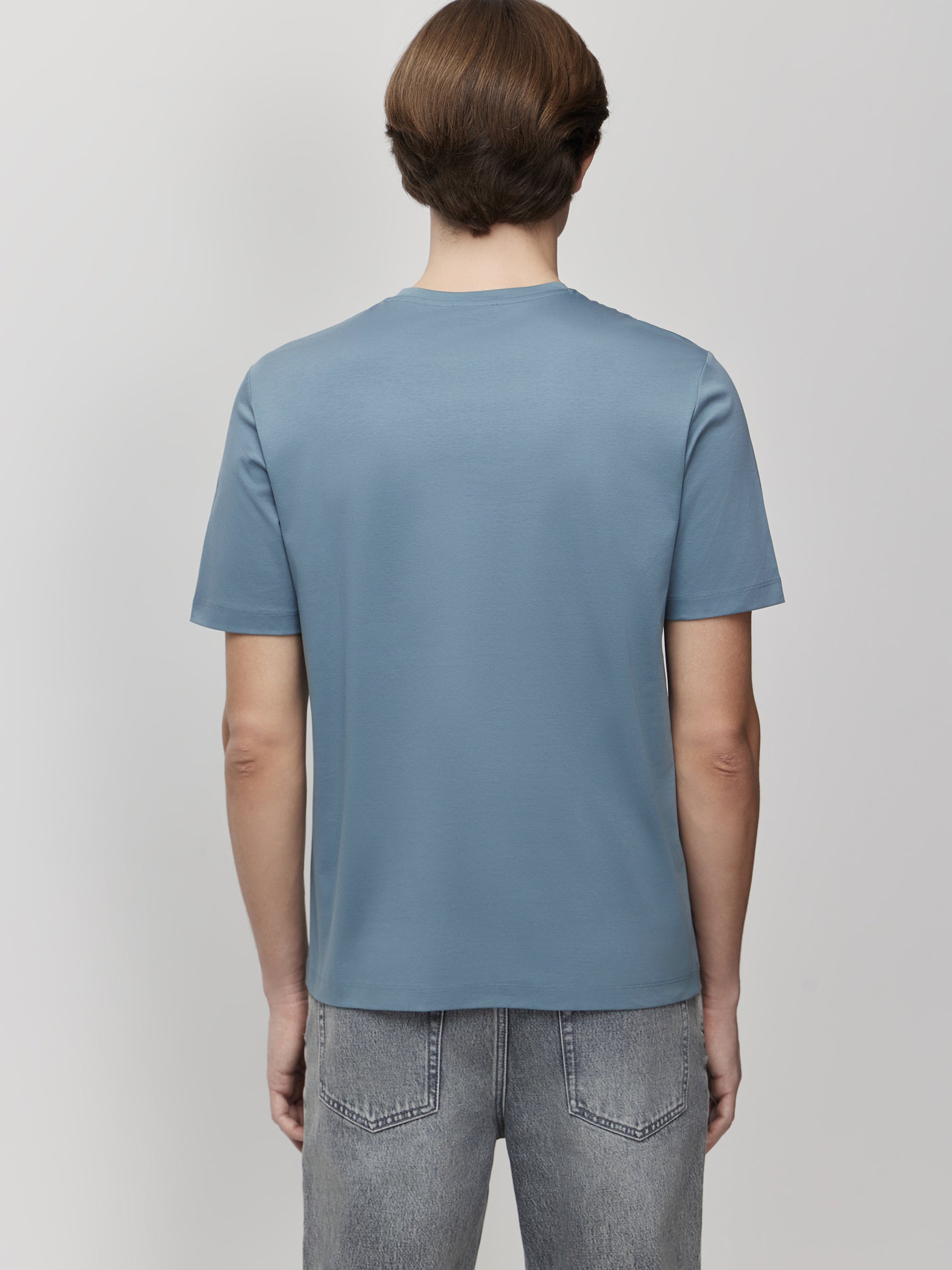 Mercerised cotton T-shirt