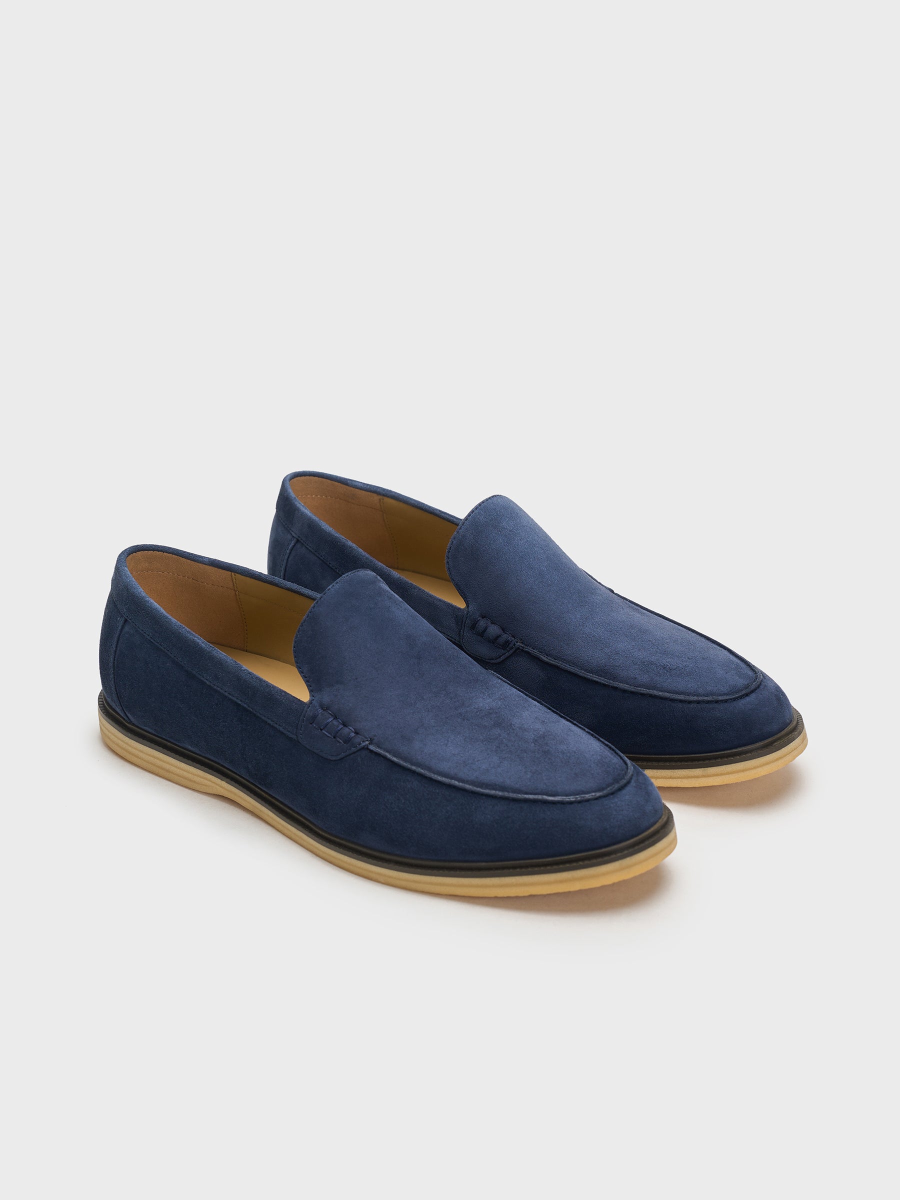 Suede loafers